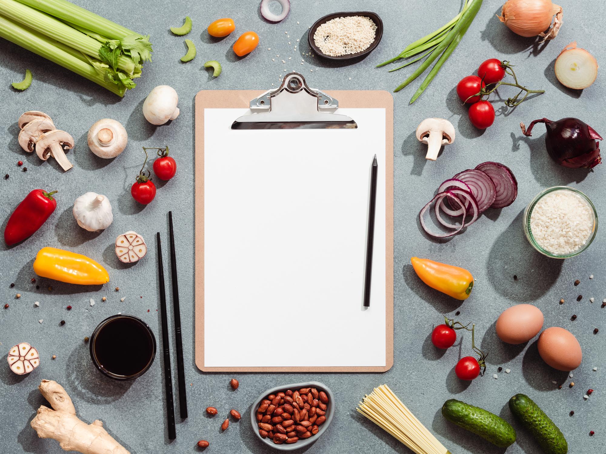 Plan pracy nad menu i pakiet usług